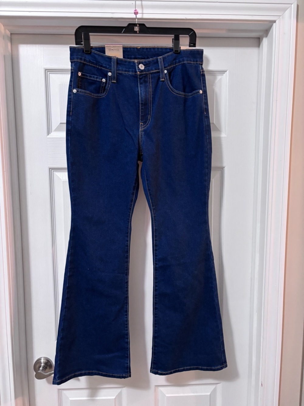 Levi's Dark Blue Flare Jeans